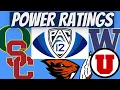 2023 PAC 12 Power Ratings