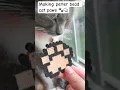 Diy perler bead cat paws