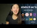 stats extracurriculars that got me into ivies and t10 schools princeton cornell uchicago