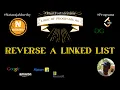 Reverse a Linked List Nataraja Murthy Program Stay Safe and Code
