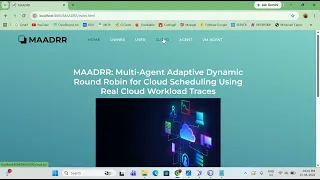 MAADRR Multi Agent Adaptive Dynamic Round Robin for Cloud Scheduling Using Real Cloud Workload Trace