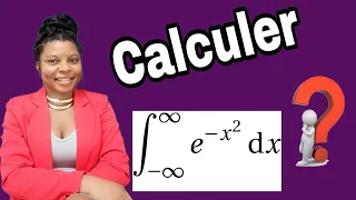 calculation of the integral of exp x 2 between and infinity ep 3