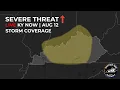 LIVE Kentucky Tornado Damaging Wind Storm Coverage 8 12 2026