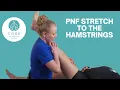 PNF Stretching to the Hamstrings - Sports Massage Techniques