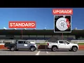 EMERGENCY Braking Tested Standard vs Pedders Big Brake Kit