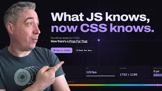 This library changes how JS and CSS work together