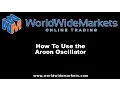 AlphaTrader - How To Use the Aroon Oscillator
