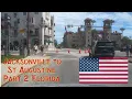Driving Jacksonville to St Augustine 2 Florida USA