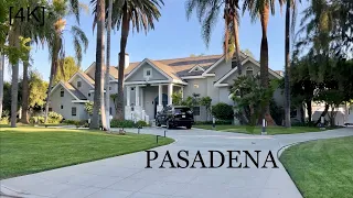 PASADENA California - driving tour 4K