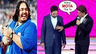 omg jio king anant ambanis insulting reply to shahrukh khan making fun of him