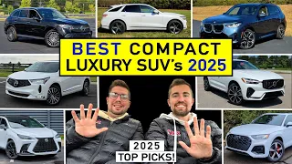 BEST Luxury Compact SUVs for 2025 -