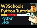 W3Schools W3Schools Python W3Schools Python Tutorial Class 064 Python Sets