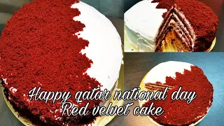 Download Celebrate qatar national day with Red velvet cream cheese cake MP3