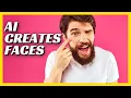 AI creates Faces - Deploying on Web using Streamlit with code