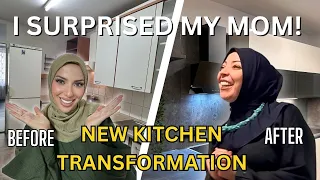 I gifted my mom a brand new kitchen! *Emotional*