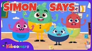 Get Kids Moving With THE KIBOOMERS Simon Says Body Parts Song 