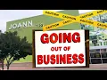 JOANN Fabric and Crafts Store CLOSING Store walkthrough with music only