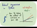 Robust regression in