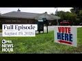 PBS News Hour live episode August 19 2026