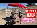 Ozark Trail 4 x 6 Instant Canopy Outdoor Shade Shelter from Walmart 2022