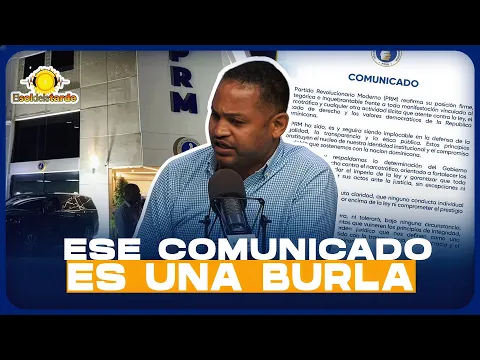 FELIX LAJARA “ESE COMUNICADO DEL PRM ES UNA BURLA AL PUEBLO DOMINCANO”