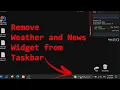 How to remove weather from Windows 10 | News and Interests Widget