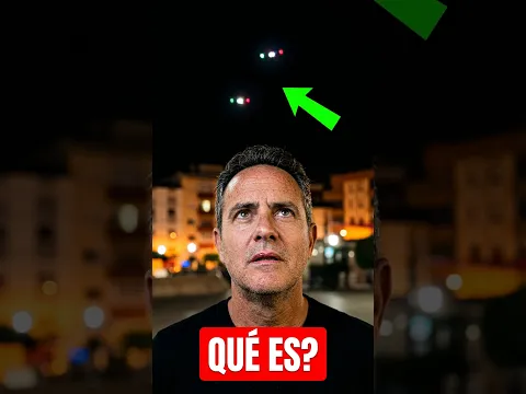 Acabamos de ver dos UFOs o ovnis. Dos objetos volantes identificado nos ha asustado