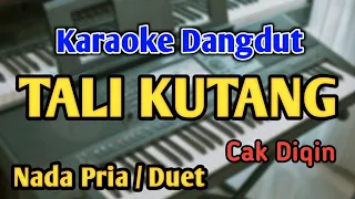 Download TRAGEDI TALI KUTANG - KARAOKE || NADA PRIA / DUET || Cak Diqin || Audio HQ || Live Keyboard MP3