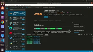 How to run JavaScript code in VScode via code runner extension Ubuntu