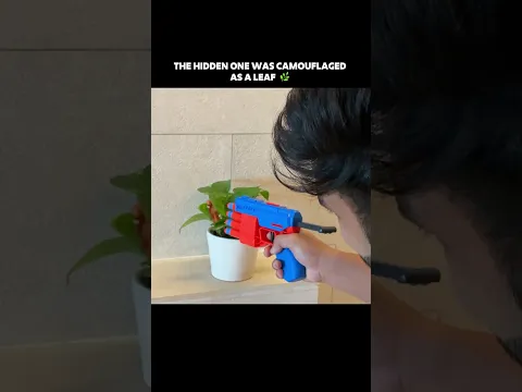 THE HIDDEN ONE WAS CAMOUFLAGED AS A LEAF 🌿|| MECCHA CHAMELEON IN REAL LIFE || TECHNO GAMERZ #shorts