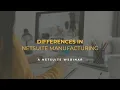 NetSuite Demo Differences in NetSuite Manufacturing