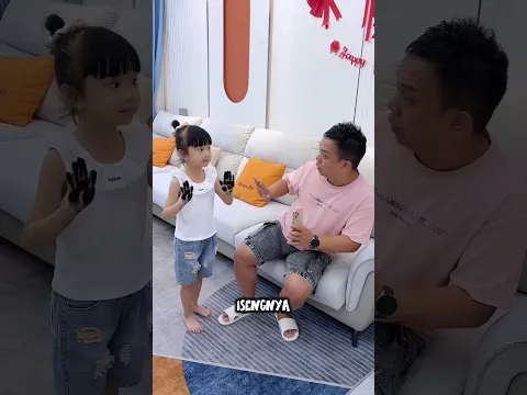 Akibat ngerjain si bapak terus, si bocil di usir dari rumah #shortviral