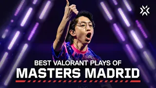 TOP 10 PLAYS Of VALORANT Masters Madrid
