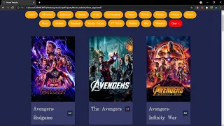 Movie Website TMDB Api Html Css Javascript