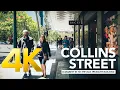 Explore Melbourne Collins Street - The high end shopping of the Paris end