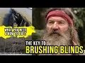 The Key to Brushing Duck Blinds Duck Hunting Tips with Phil and Jase Robertson