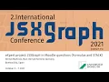 eXpert project JSXGraph in Moodle questions Formulas and STACK