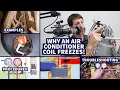 Why an Air Conditioner Coil FREEZES Examples Procedures Troubleshooting