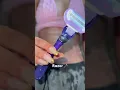 Real shaving routine