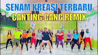 Download SENAM KREASI TERBARU | CANTING CANG REMIX VIRAL TIKTOK | ZUMBA DANCE FITNESS | AERO DANCE INDONESIA MP3