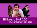Lagu Billboard Hot 100 | Week of February 7th, 2026