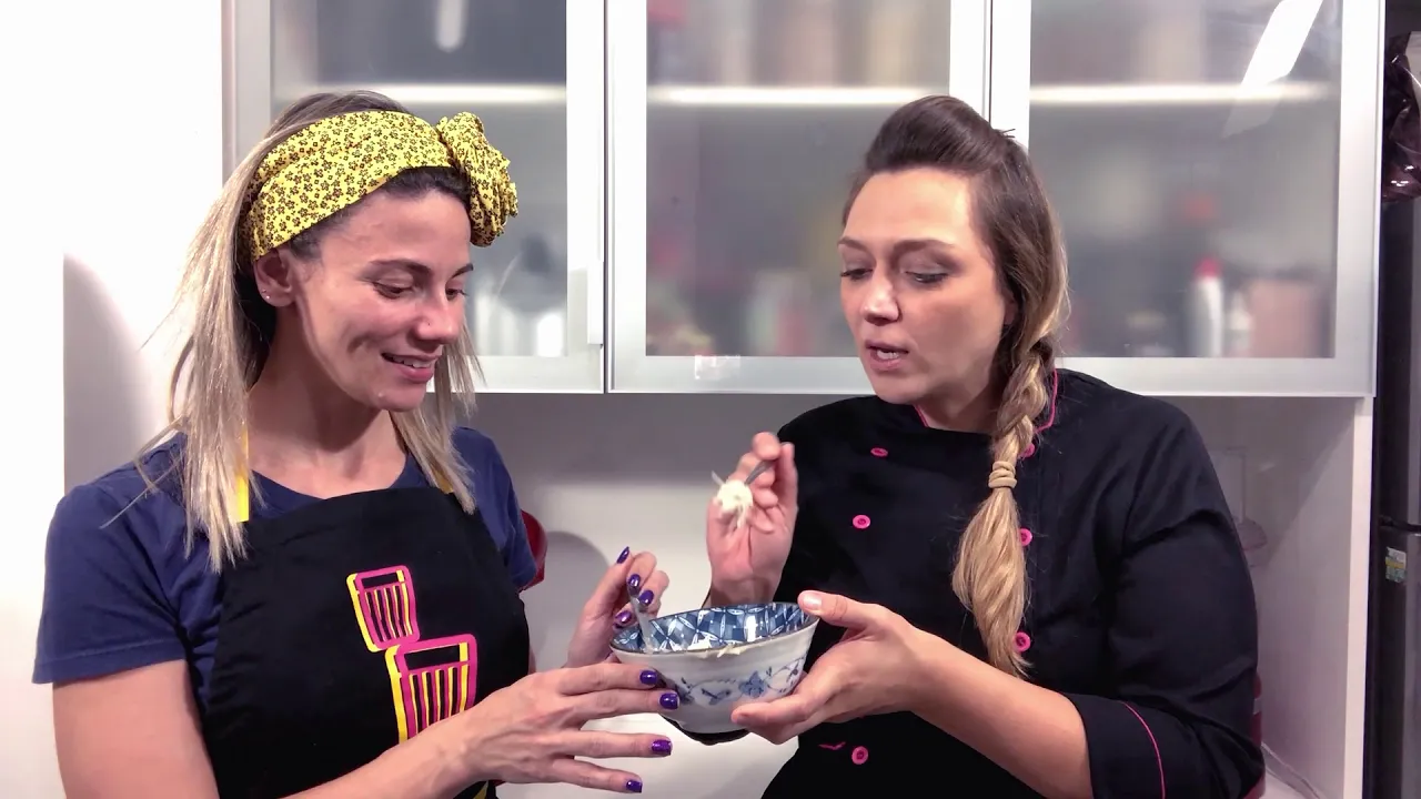 COCADA CREMOSA LOW CARB E VEGANA COM A CHEF TÁLITA KITZINGER CAROL PIMENTEL