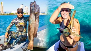 Ocean Treasure & Spearfishing QLD Mulloway & Mangrove Jacks (Sailing Popao) Ep.35