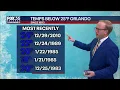 Orlando Weather Forecast Bomb cyclone and extreme cold