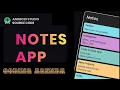 Dynamic Notes App Android development Source Code Android Studio