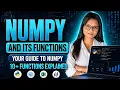 NumPy and Its Functions Python for Data Science Machine Learning AI