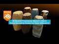 LIVENODING Geometry Nodes Procedural Rock or Menhir by Taiki Mitsuishi