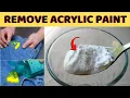 How to Remove Dried Acrylic Paint from Jeans and Fabric Clothes Using Baking Soda