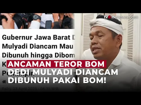 Reaksi Santai Dedi Mulyadi meski Dirinya Diancam Dibunuh: Ini Resiko Pemimpin!