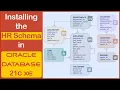 How to Download Install HR Sample Schema Unlock Connect to HR User Account Oracle Database 21c